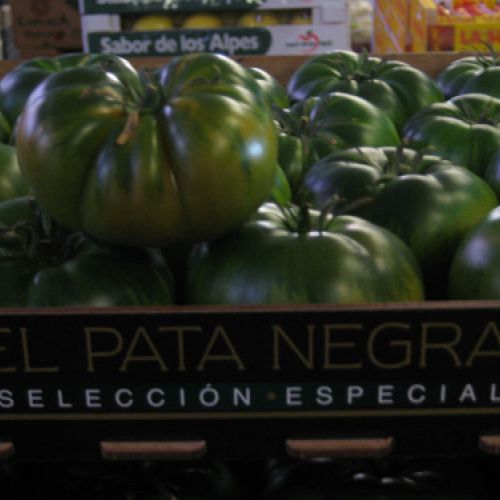 Imagen de pimientos en primer plano