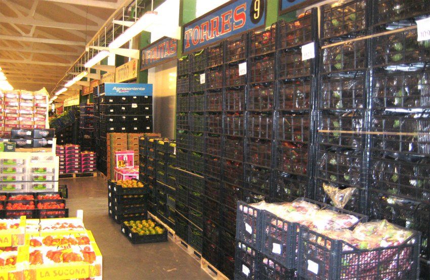 Venta de frutas y verduras al por mayor